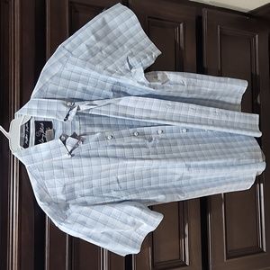 Mens Large Wrangler George Strait Button Down Short sleeve shirt